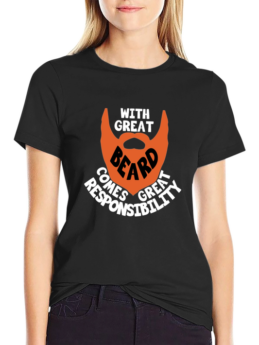 Beard Responsibility Graphic Tee