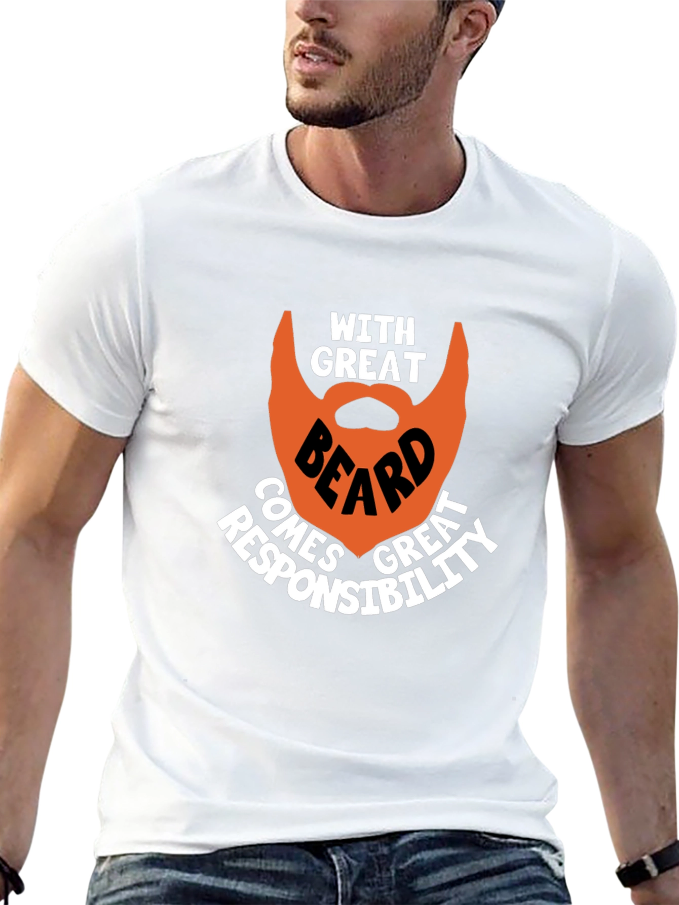 Beard Responsibility Graphic Tee