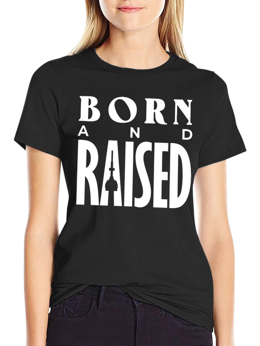 Born and Raised Graphic T-Shirt - City Pride Tee