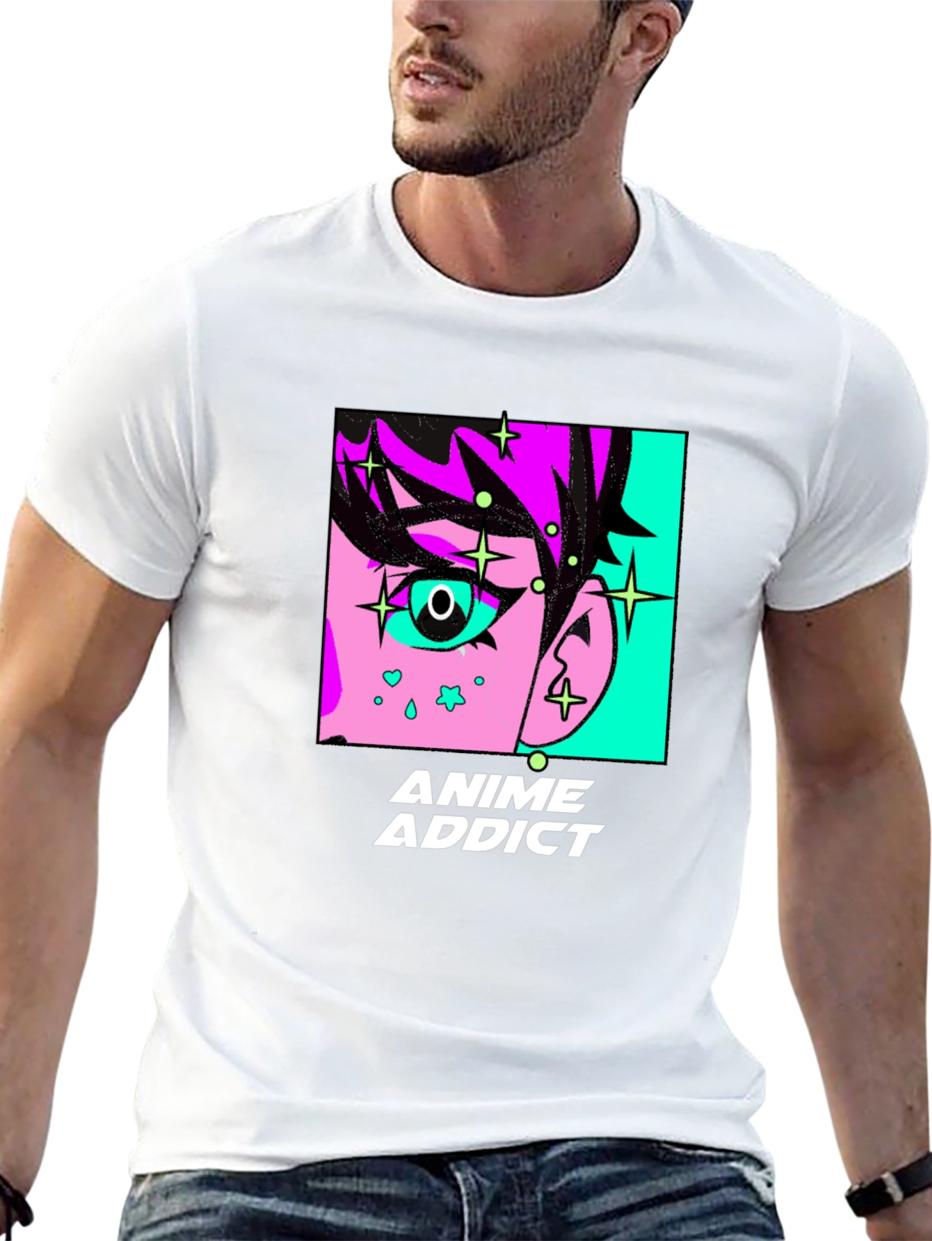 Anime Addict Graphic T-Shirt