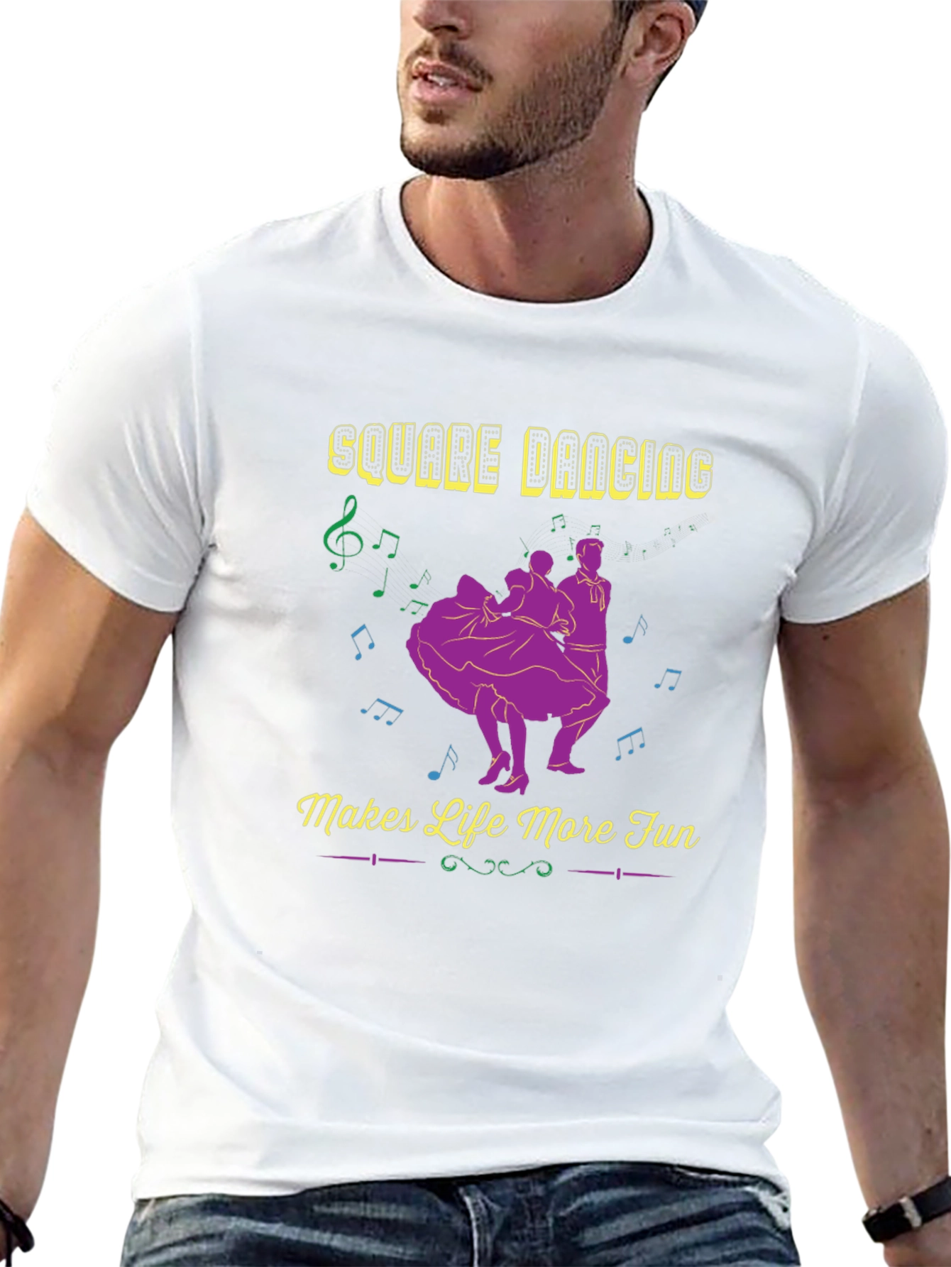 Square Dancing Makes Life More Fun T-Shirt
