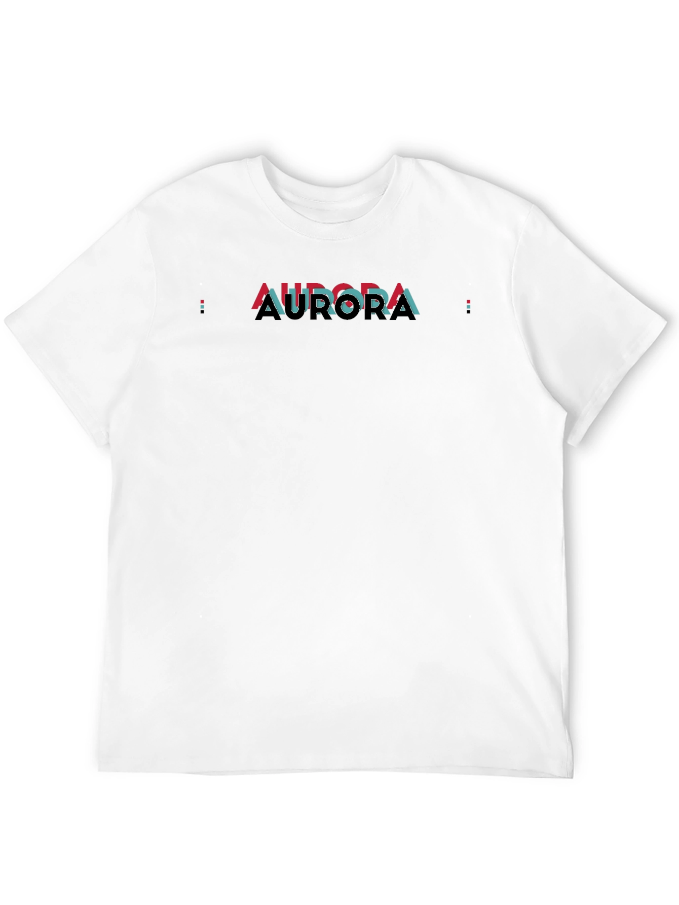 Aurora Graphic Print Black T-Shirt