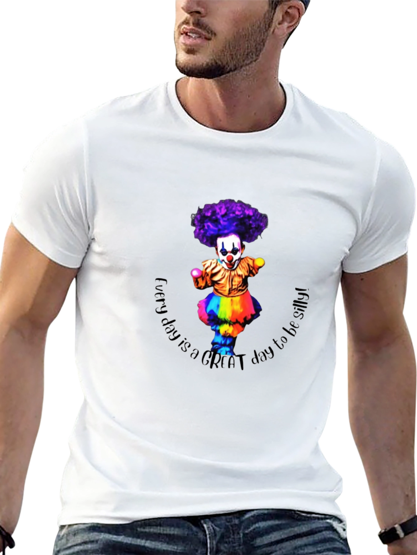 Silly Clown Graphic Tee