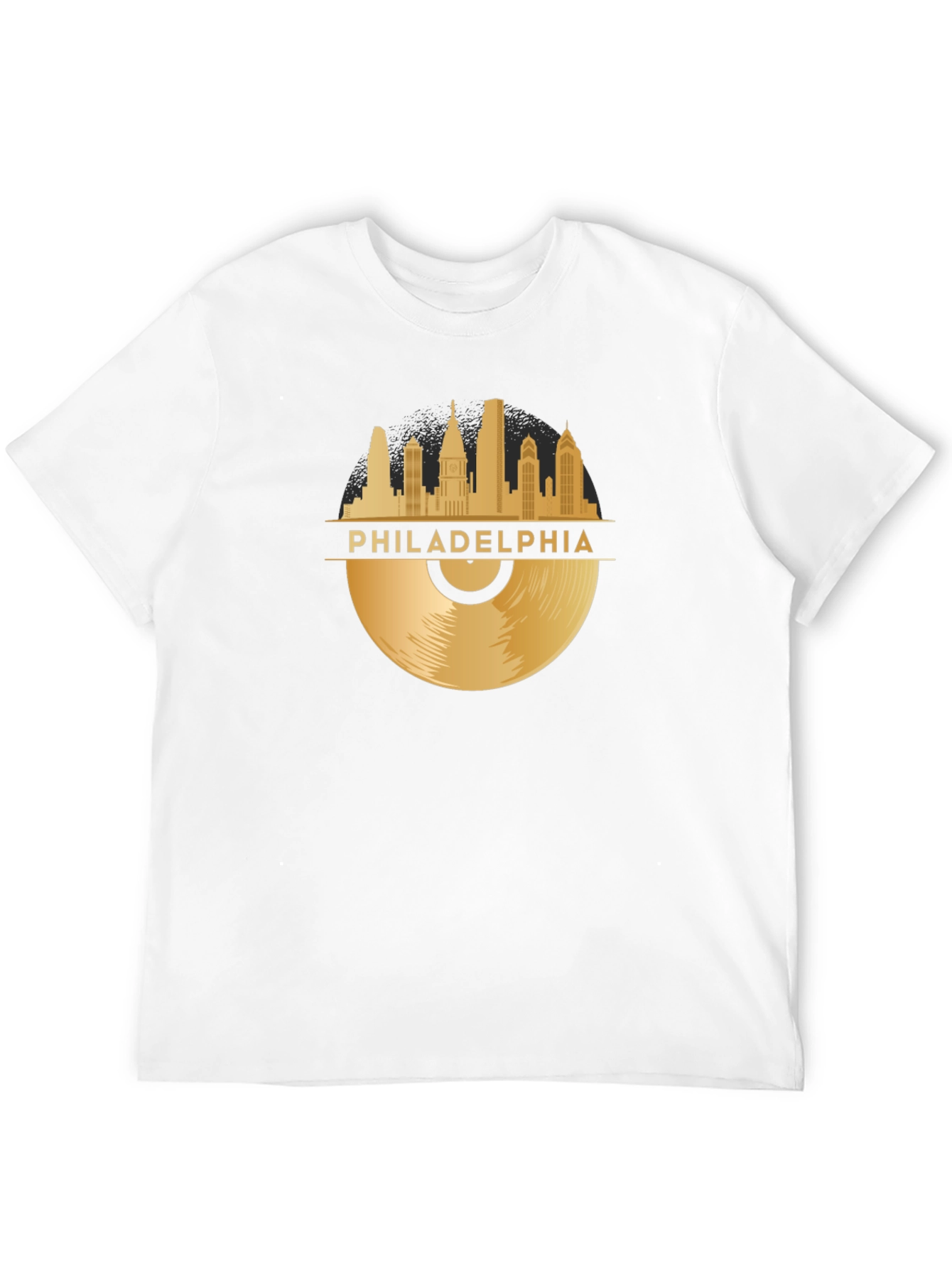Philadelphia Skyline Record T-Shirt