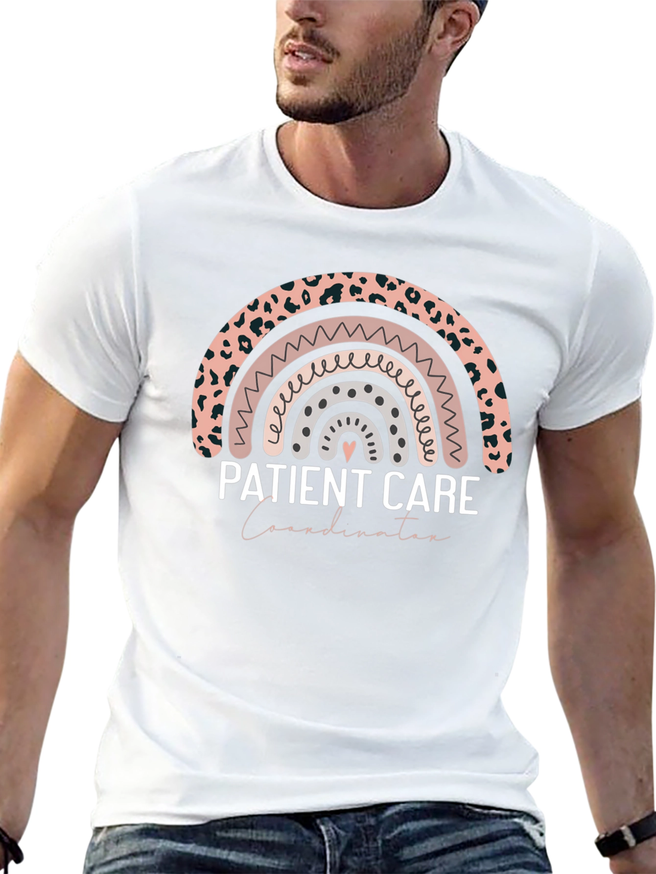 Patient Care Coordinator Rainbow T-Shirt