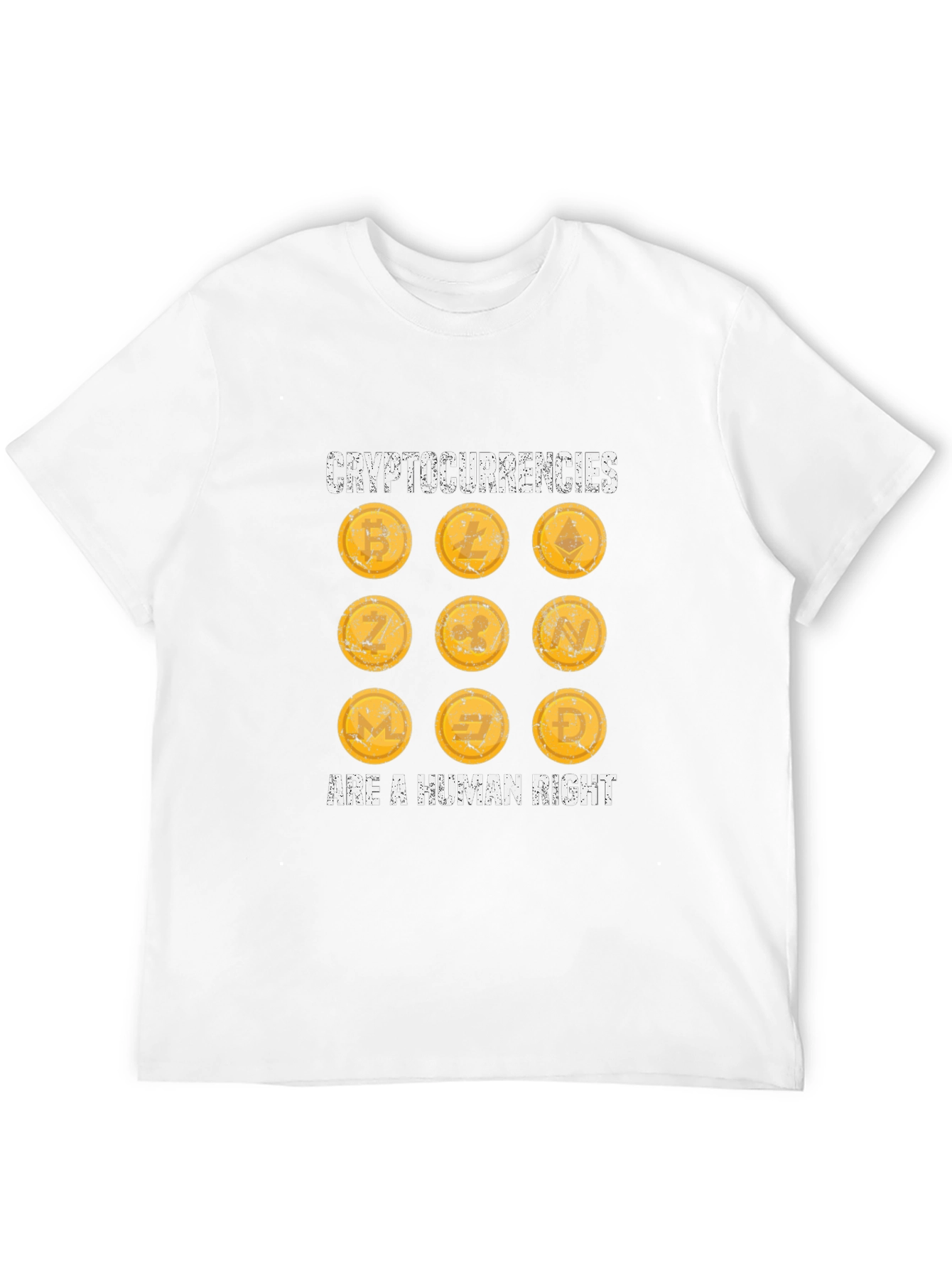 Cryptocurrencies Human Right Tee - Black