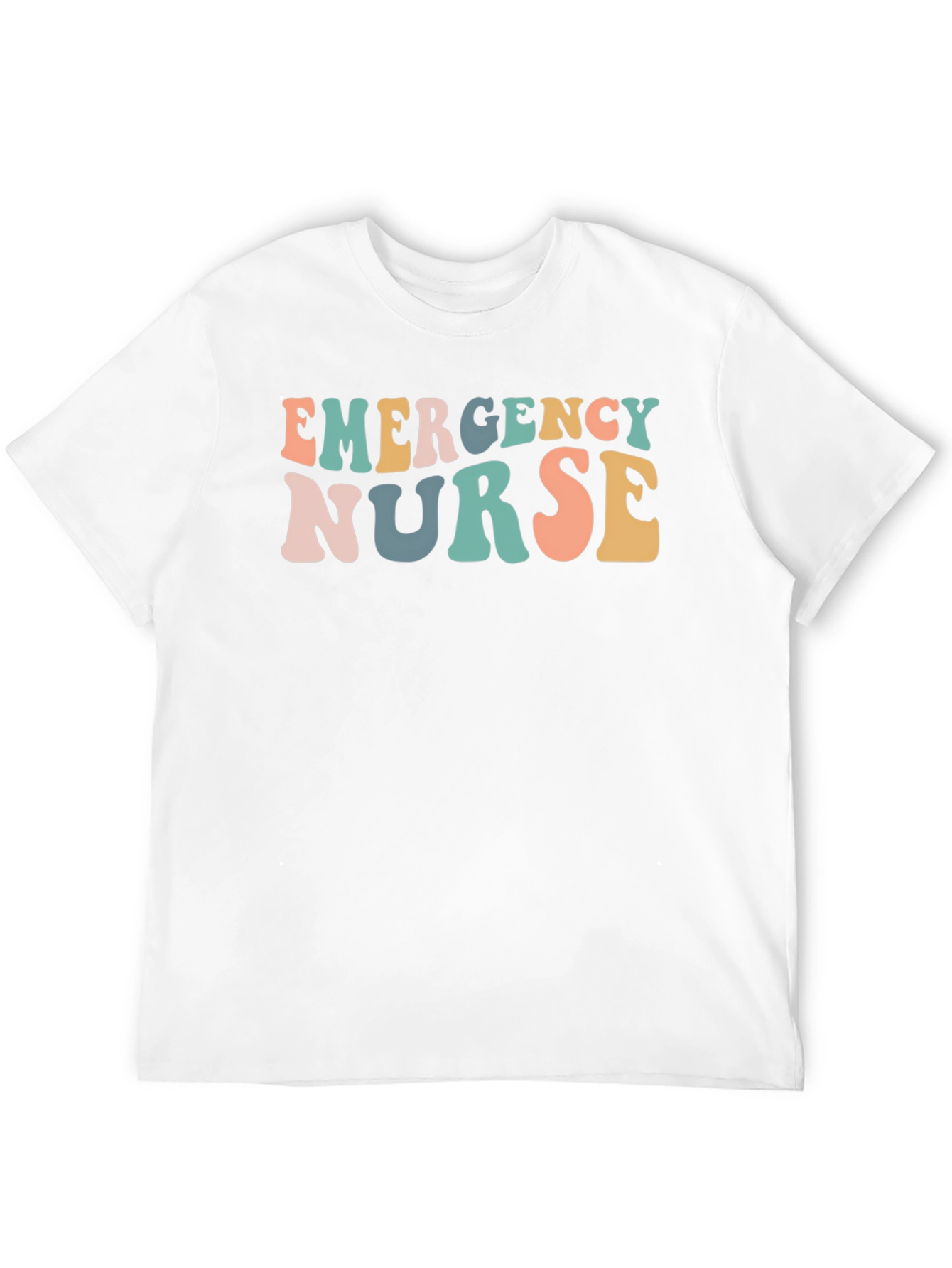 Emergency Nurse Retro Style Graphic Tee