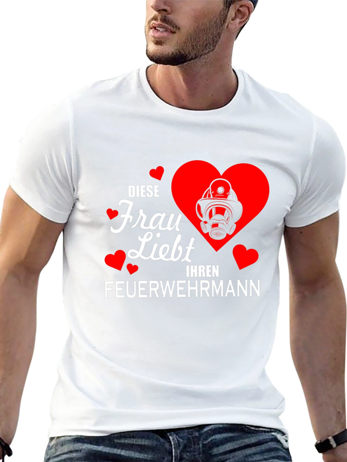 Diese Frau Liebt Ihren Feuerwehrmann T-Shirt
