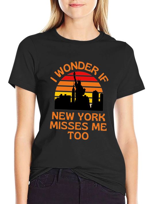 New York Misses Me Too Graphic T-Shirt