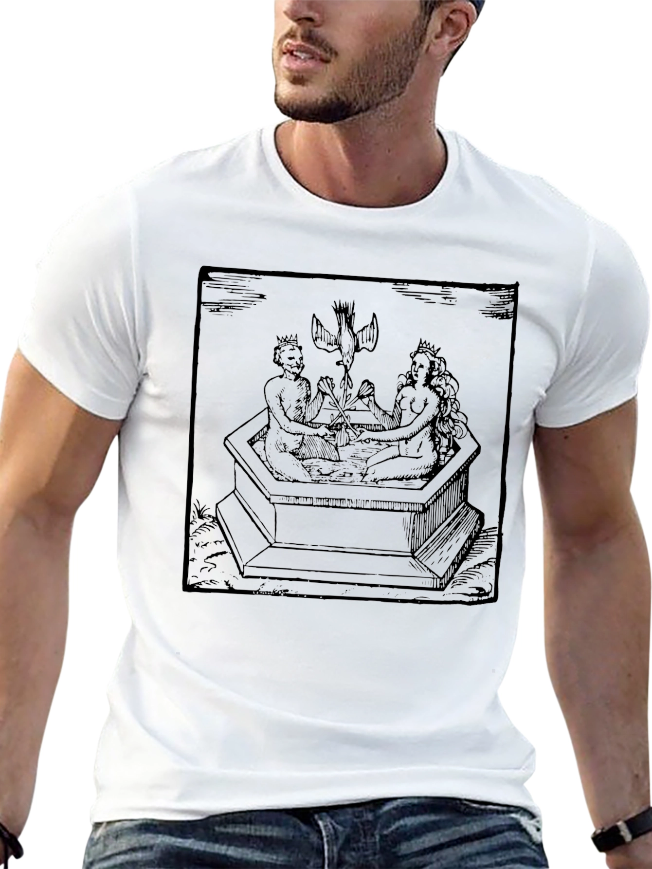 Esoteric Alchemical King and Queen T-Shirt
