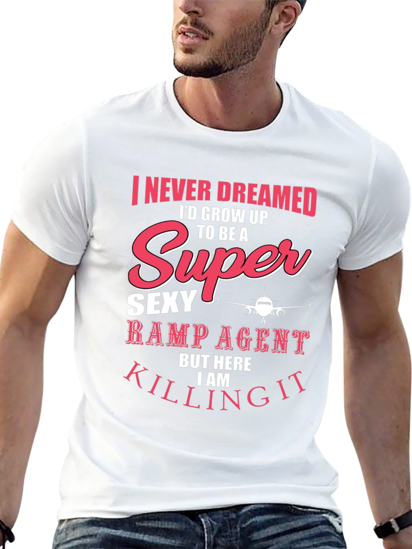 Funny Ramp Agent T-Shirt - Super Sexy
