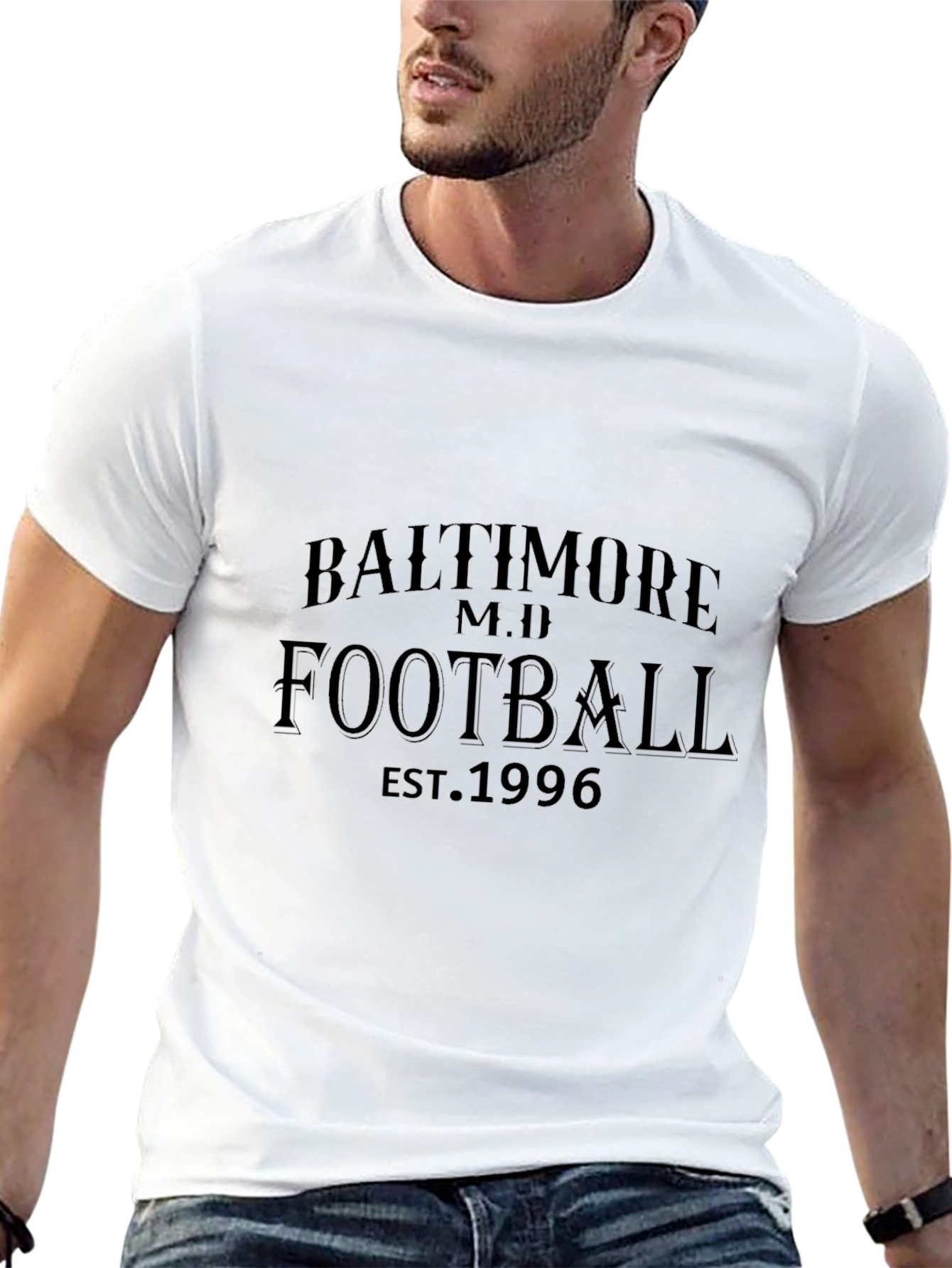 Baltimore Football Est. 1996 Black T-Shirt
