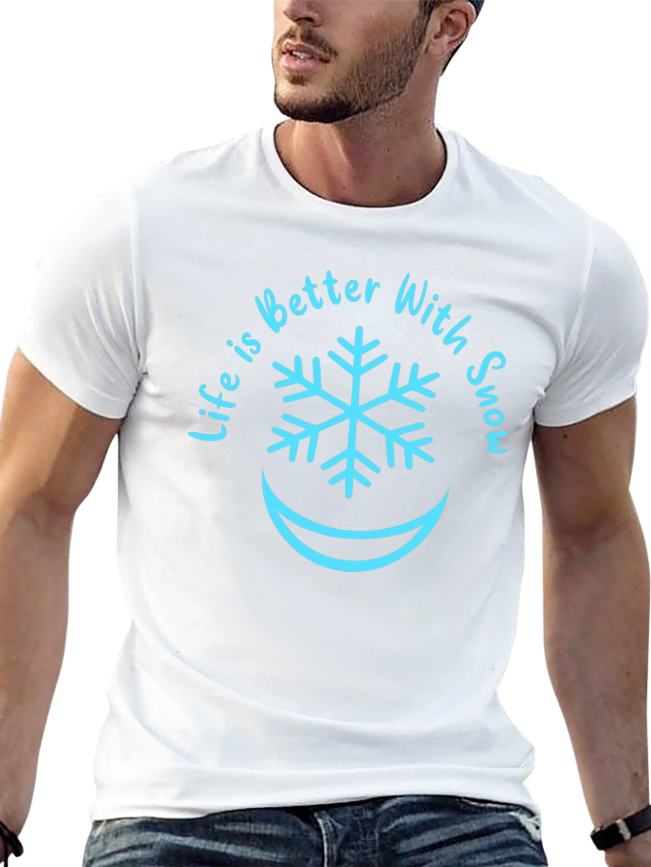 Life is Better With Snow T-Shirt - Winter Fun