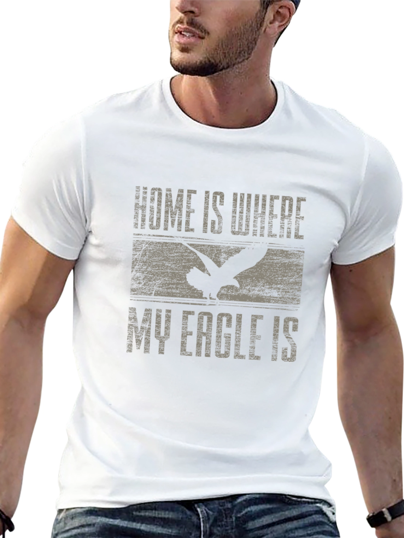 Home is Where My Eagle is Graphic Tee