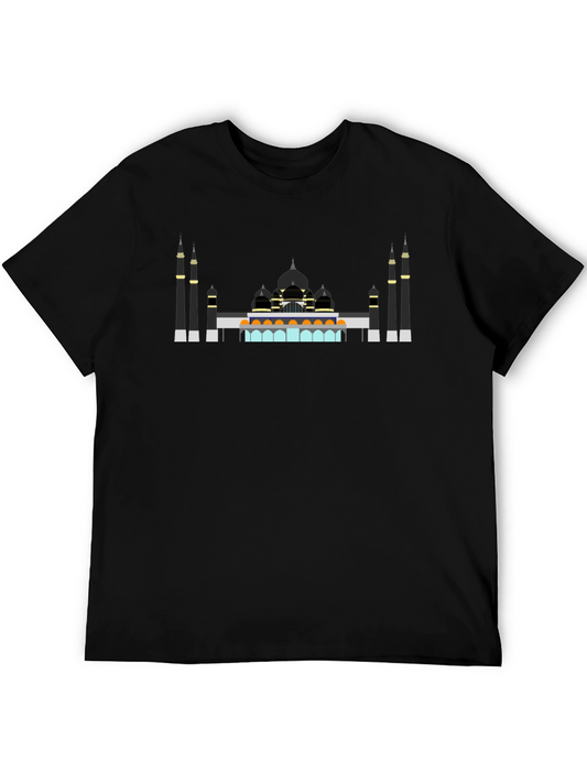 Architectural Graphic Tee - Minimalist Style