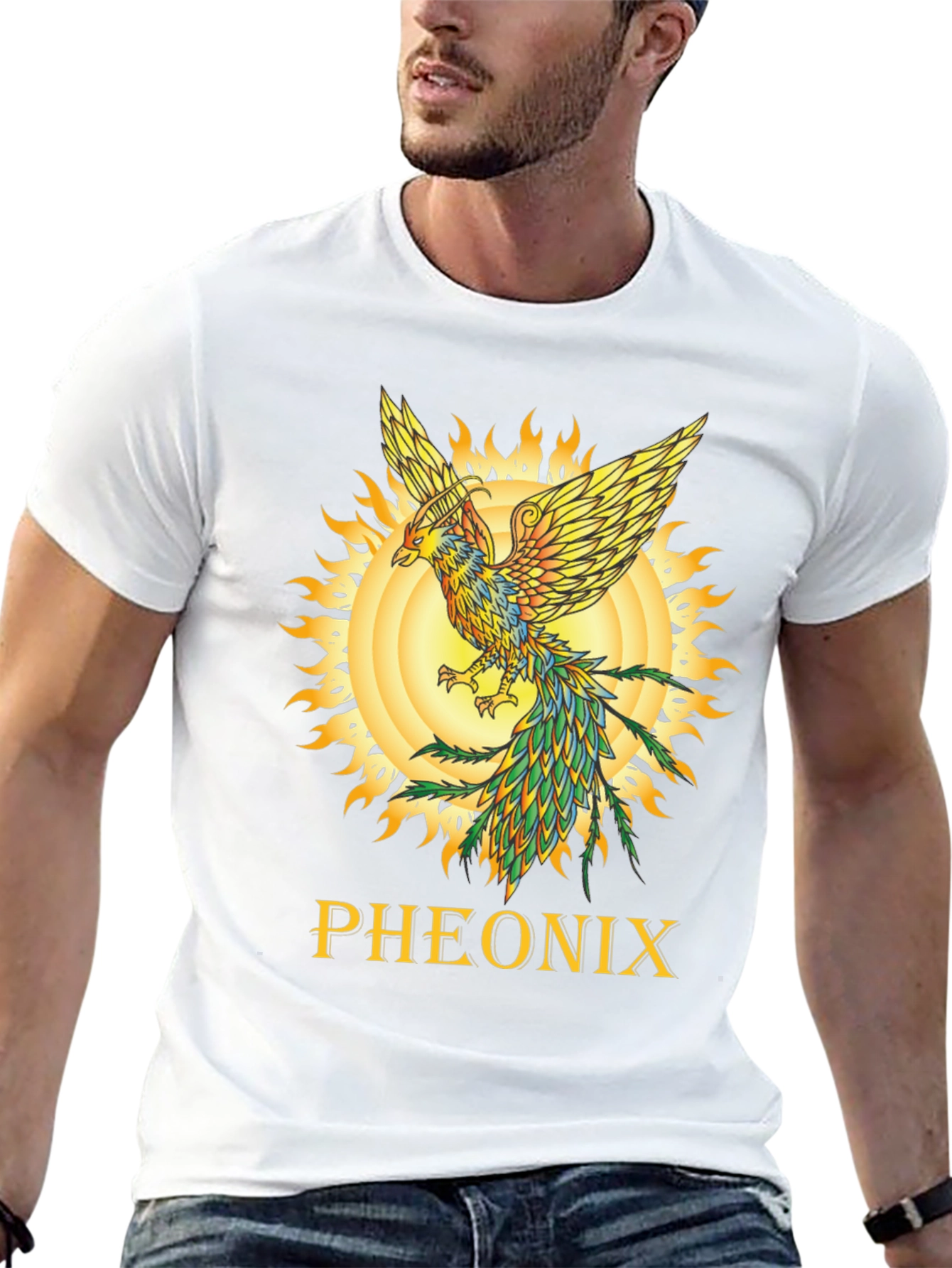 Phoenix Rising T-Shirt - Bold Graphic Tee