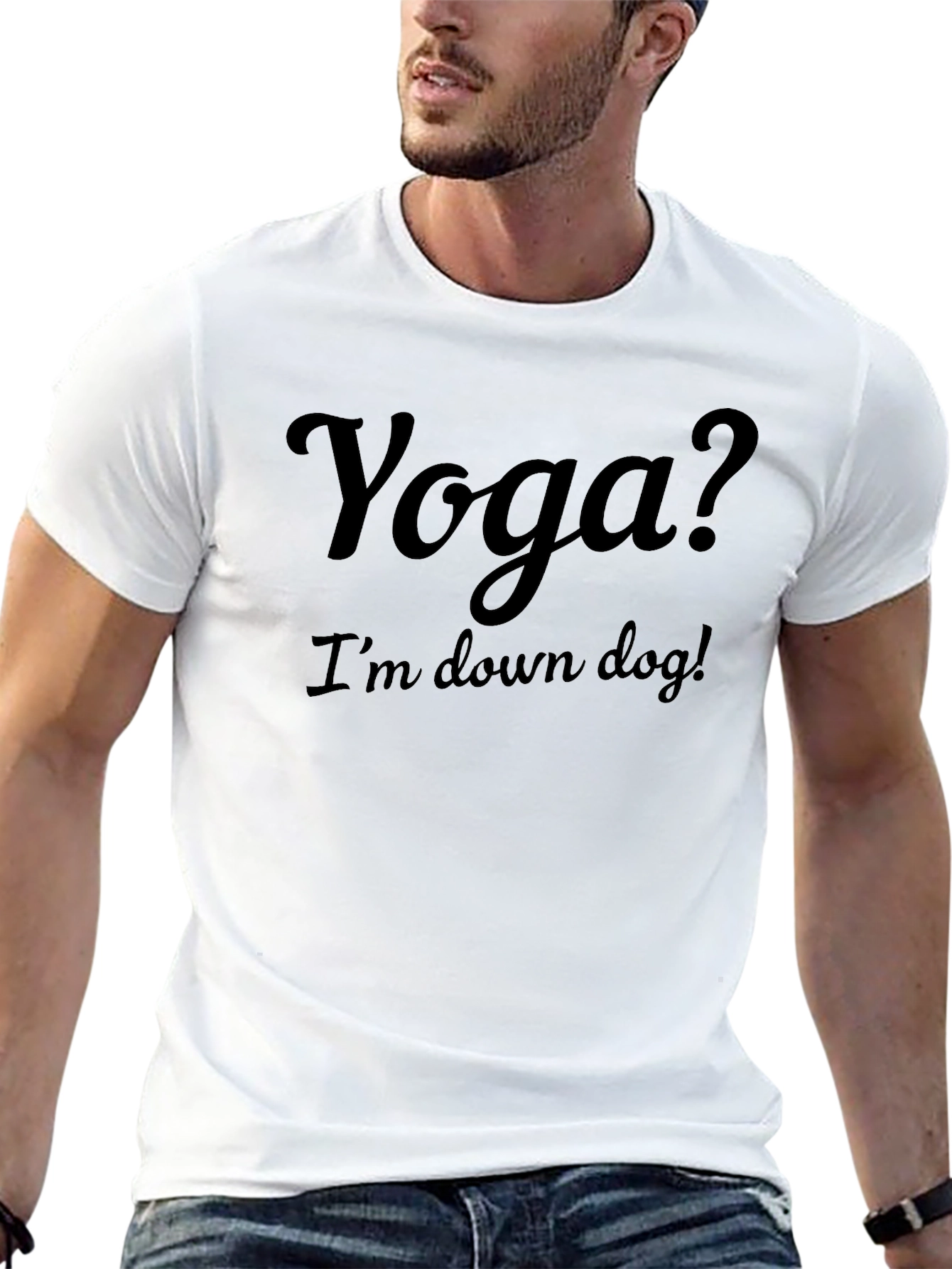 Yoga? Im Down Dog! Graphic Tee