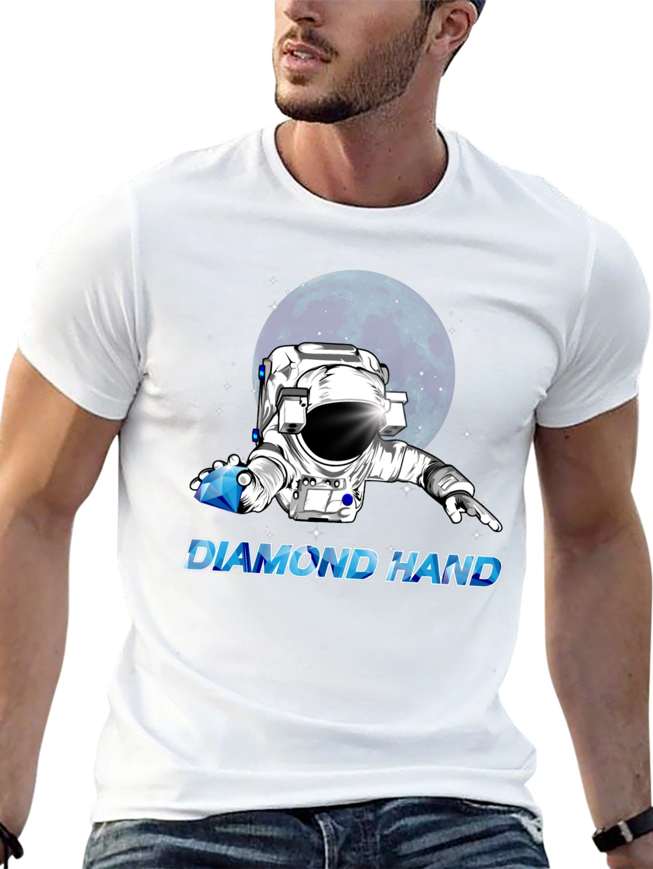 Diamond Hand Astronaut T-Shirt