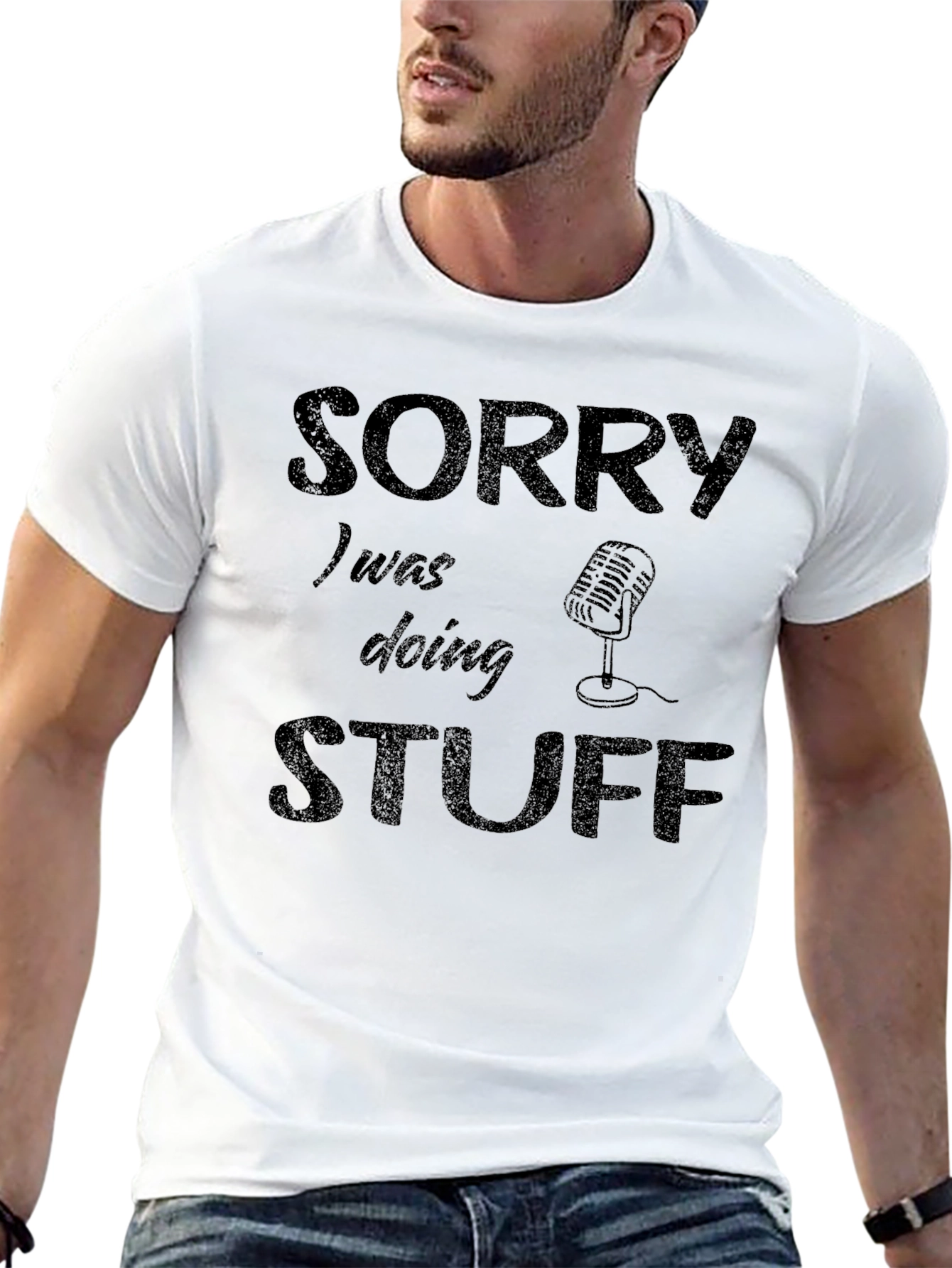 Sorry Doing Stuff Podcast T-Shirt