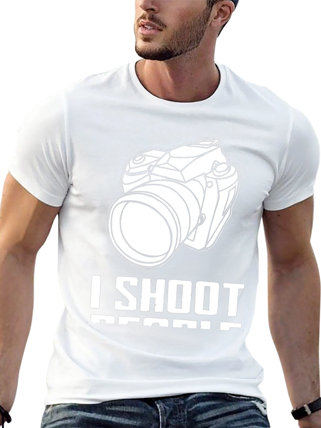 I Shoot People T-Shirt - Photographer Graphic Tee