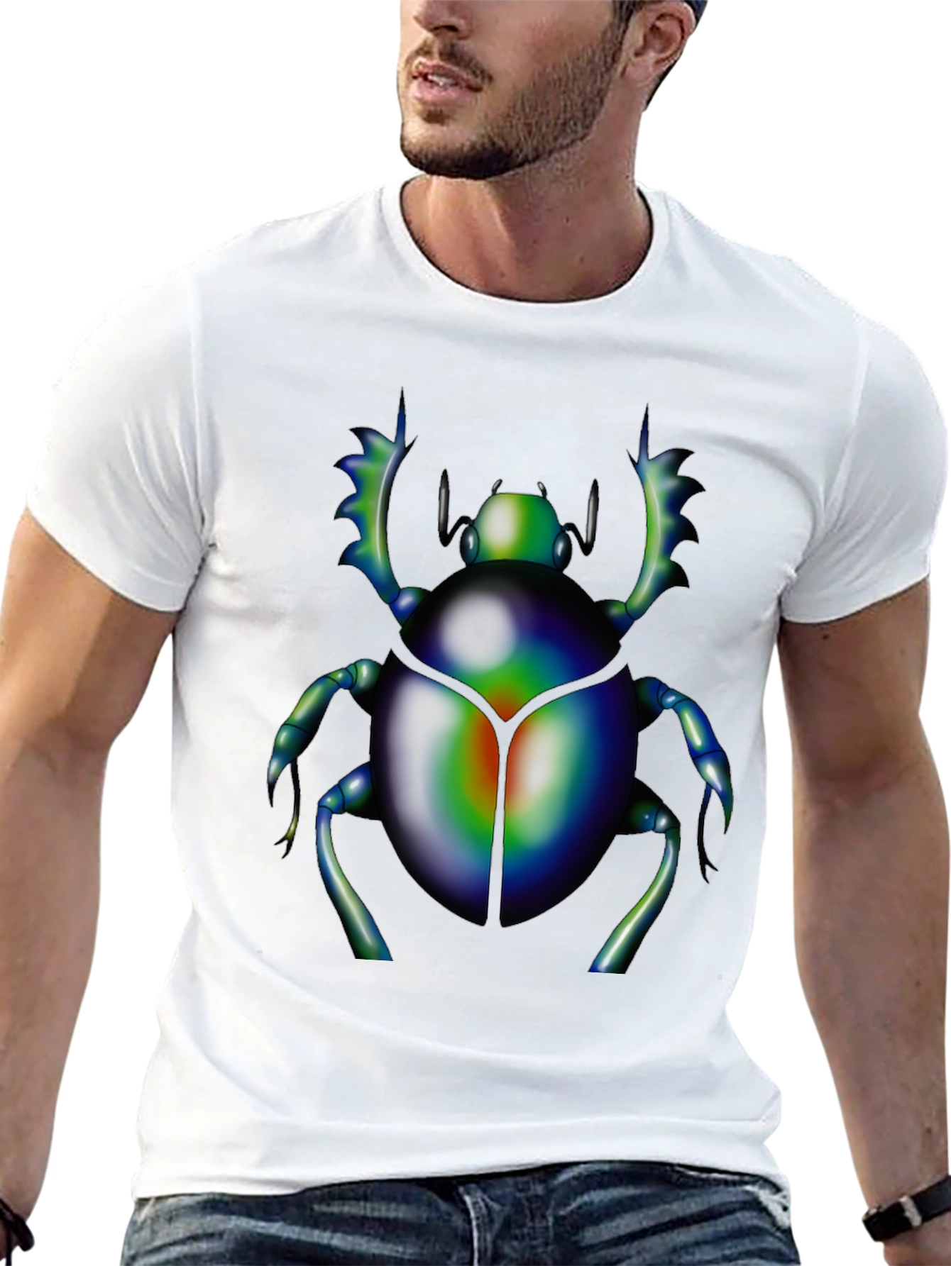Rainbow Scarab Beetle T-Shirt