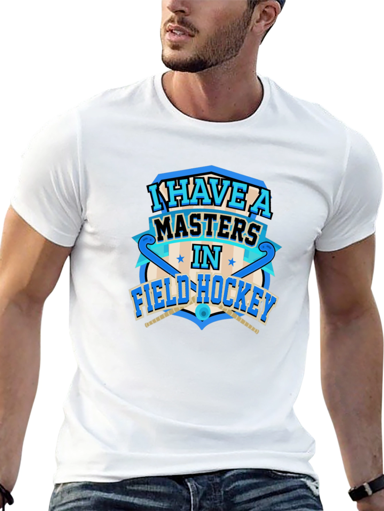 Field Hockey Masters Degree T-Shirt