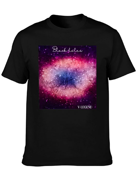 Black Hole Graphic Tee - V-Legend Premium Cotton
