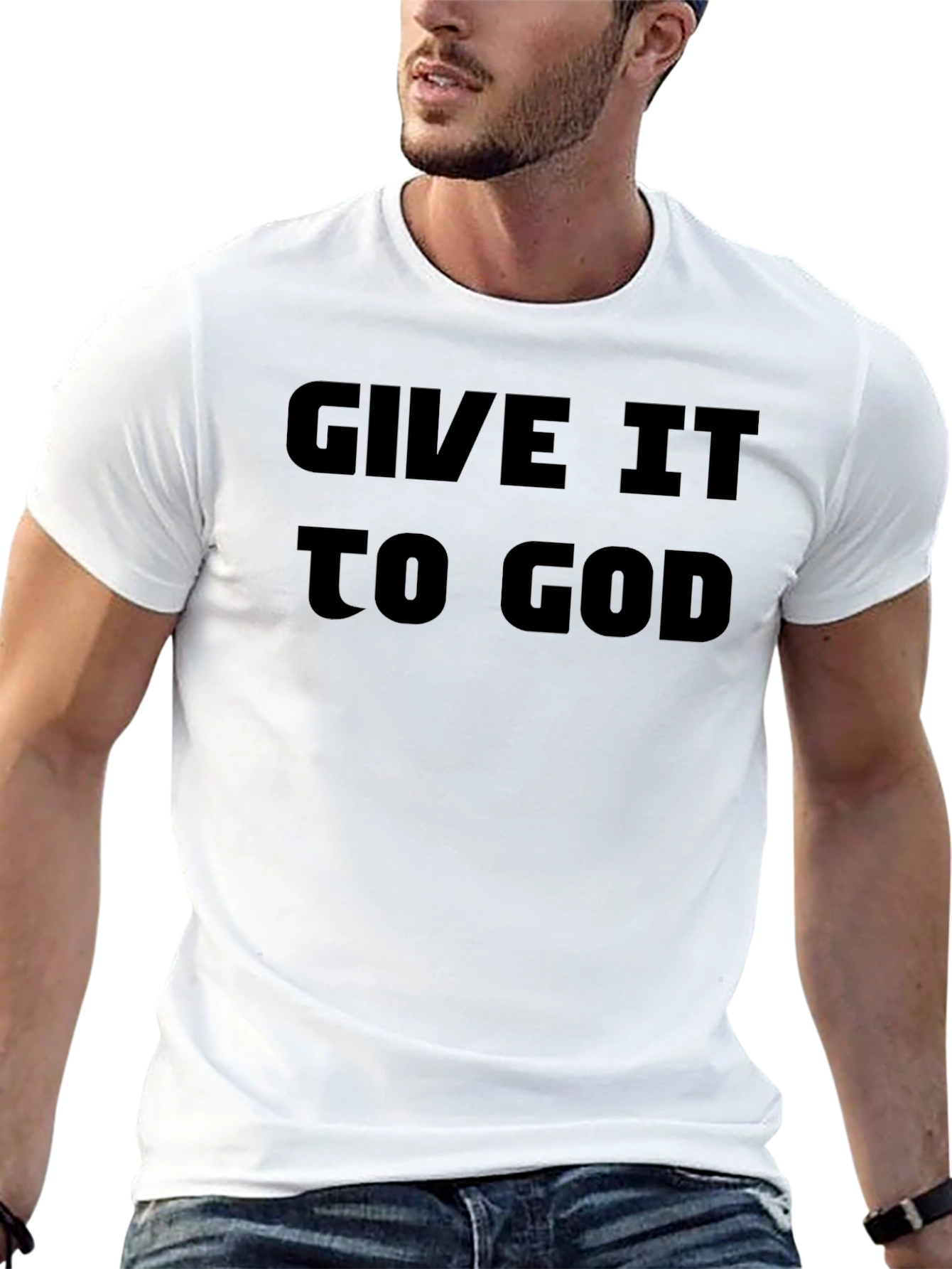 Give It To God Black Tee Shirt