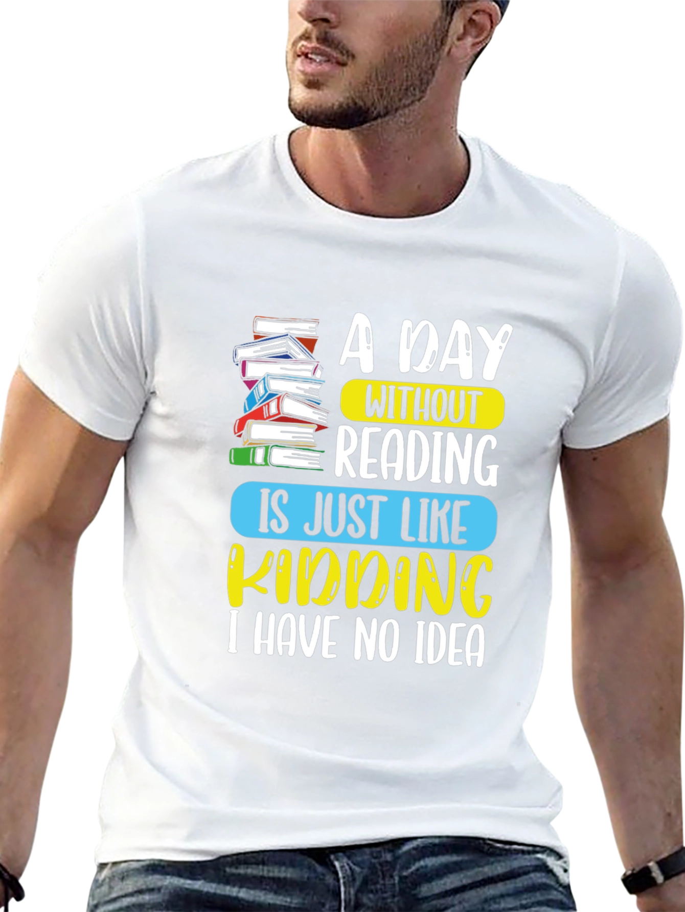 A Day Without Reading Graphic Tee