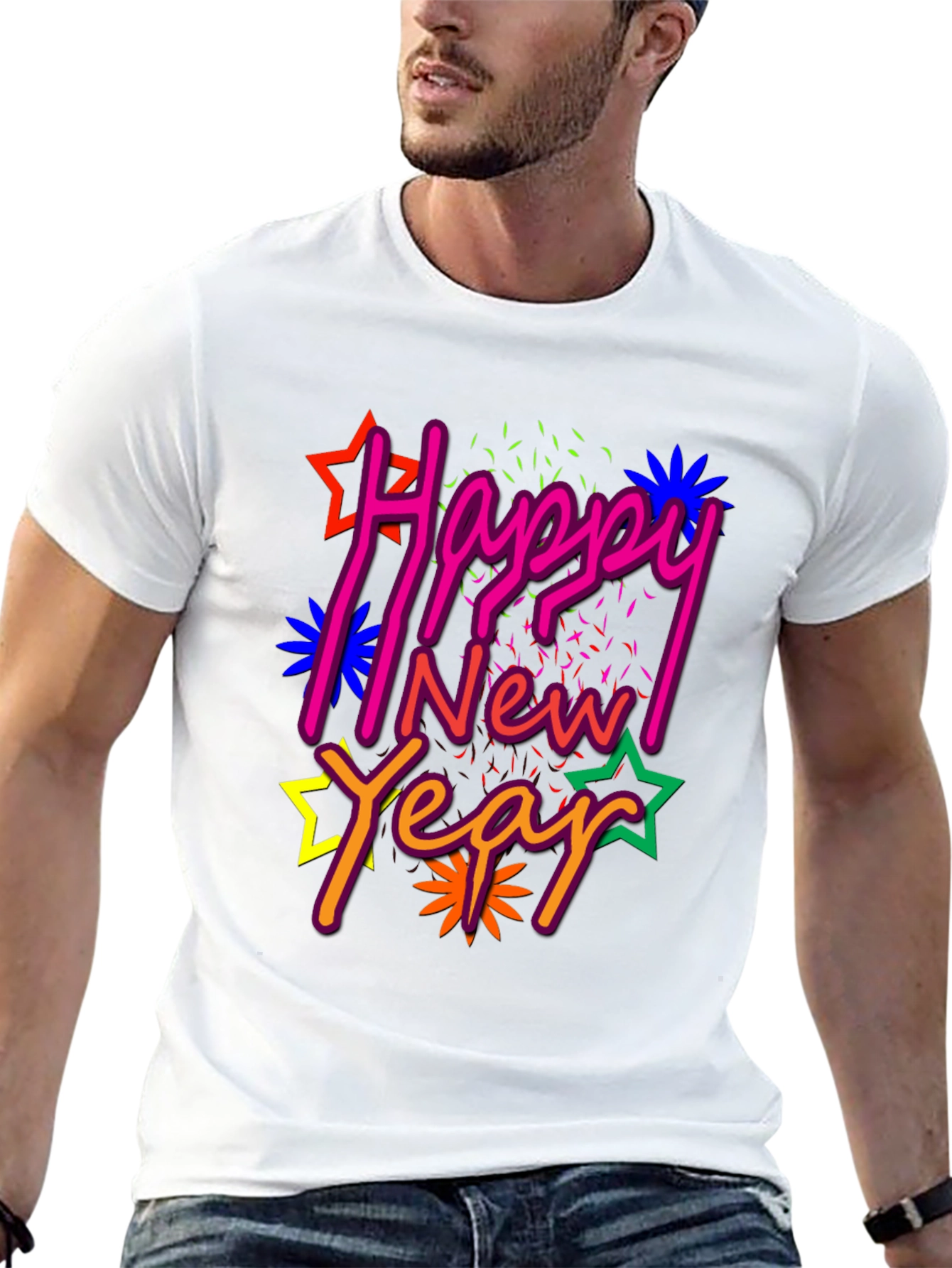 Happy New Year Graphic Tee