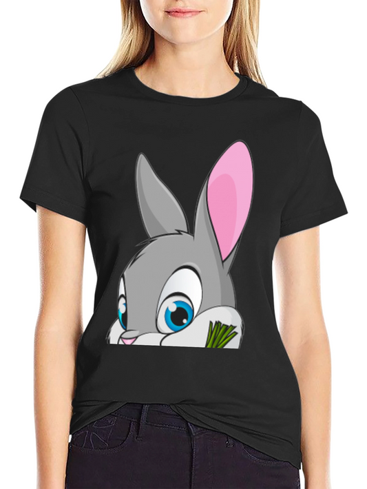 Bunny Graphic Tee - Cute Rabbit Design T-Shirt