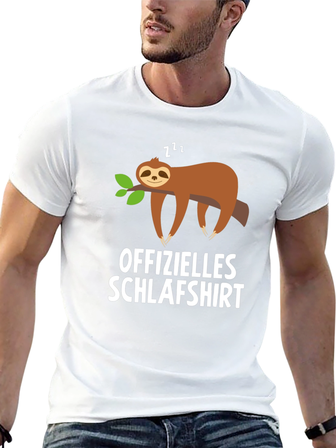 Funny Sloth Sleep Shirt - Offizielles Schlafshirt