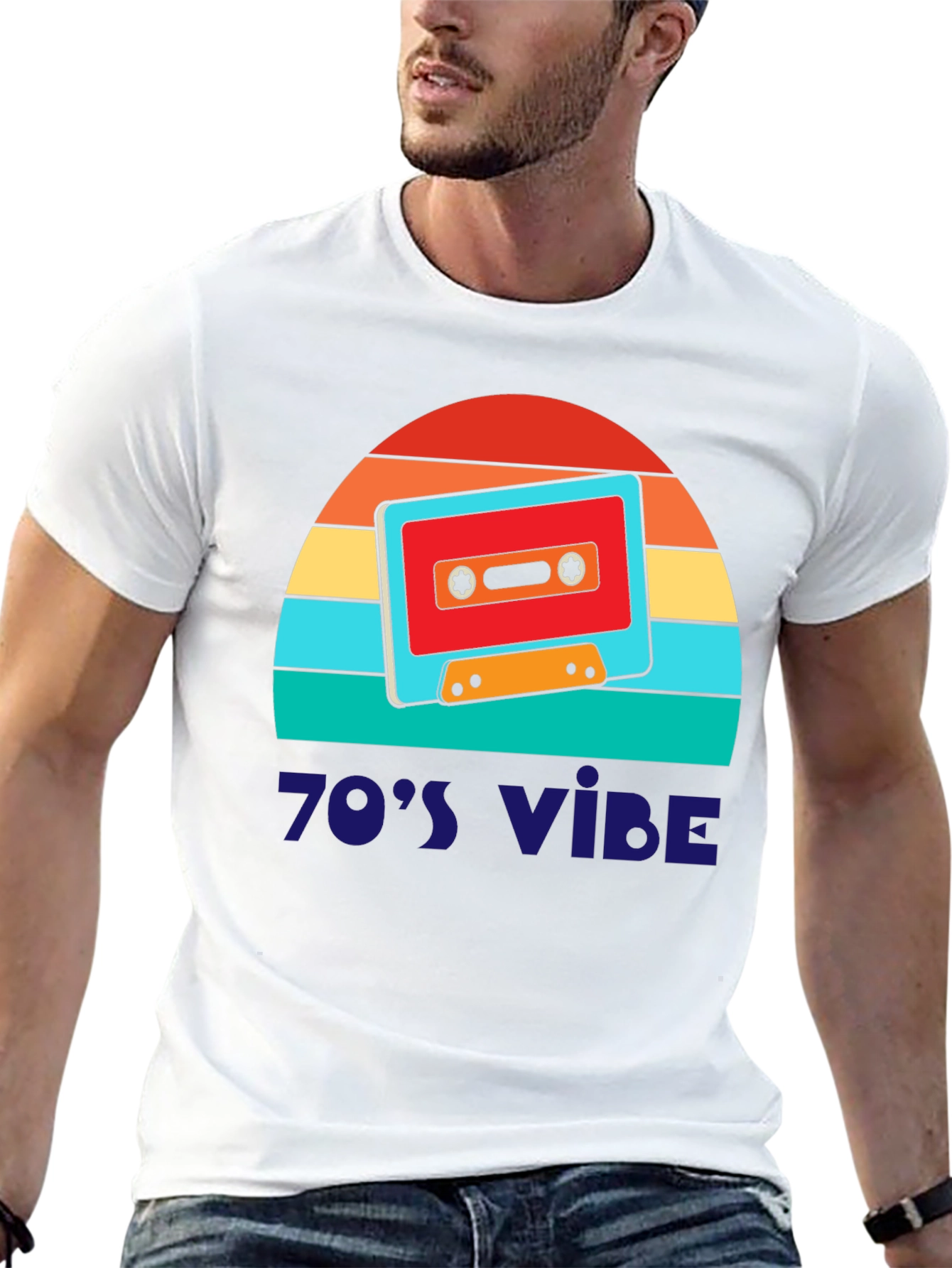 Retro 70s Vibe Graphic Tee