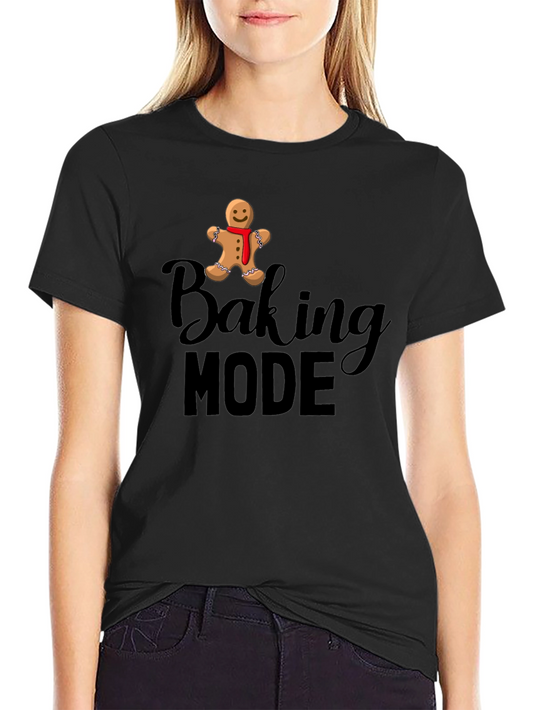 Baking Mode Gingerbread Men Holiday T-Shirt