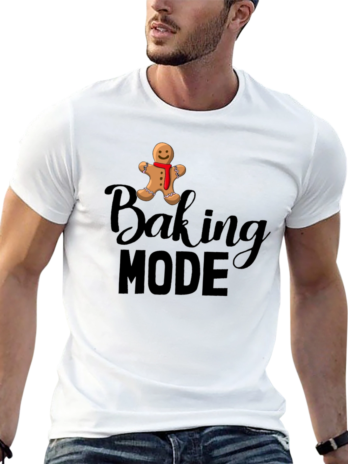 Baking Mode Gingerbread Men Holiday T-Shirt