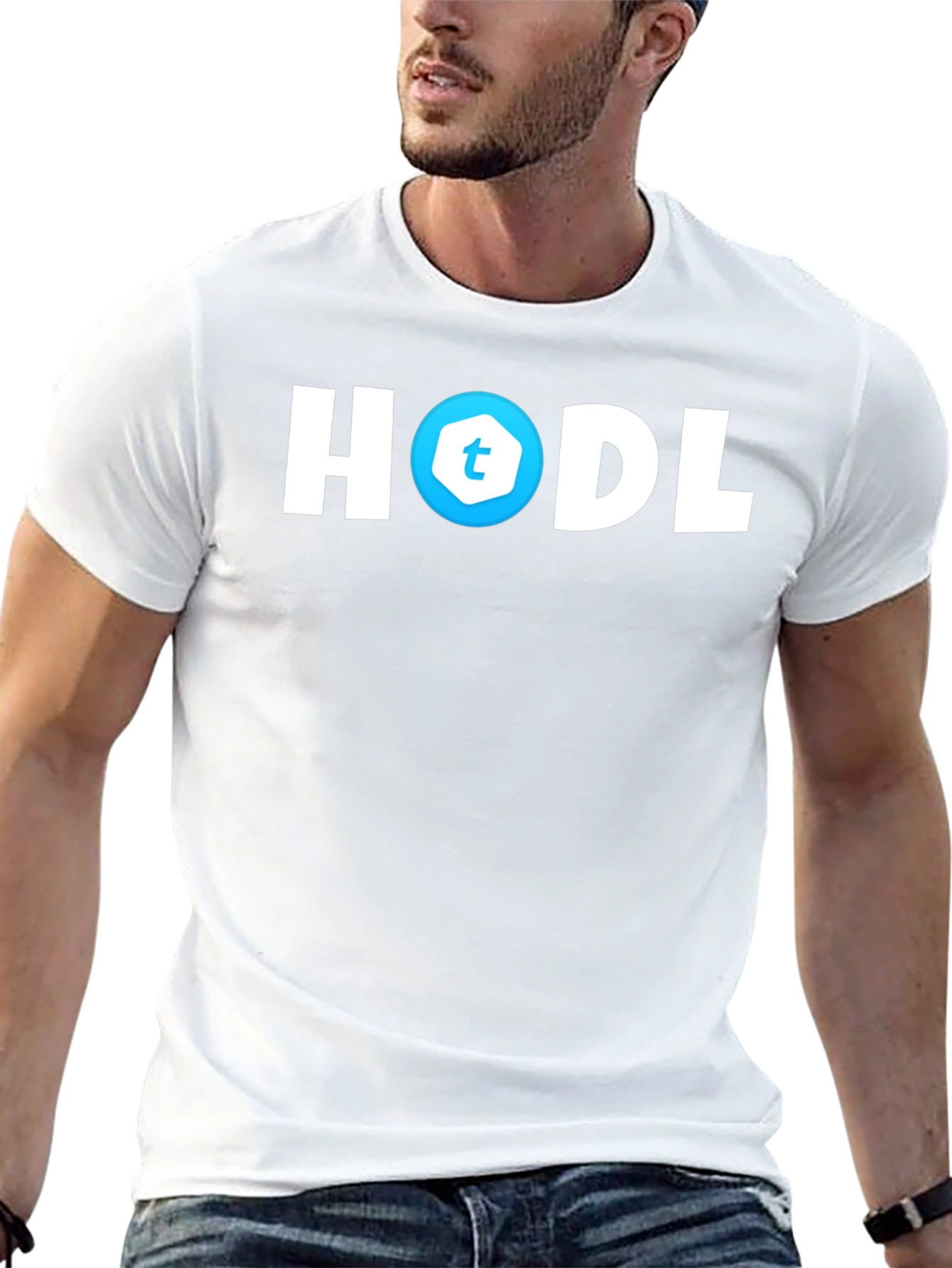 HODL Crypto T-Shirt - Keep Calm and Hold On!