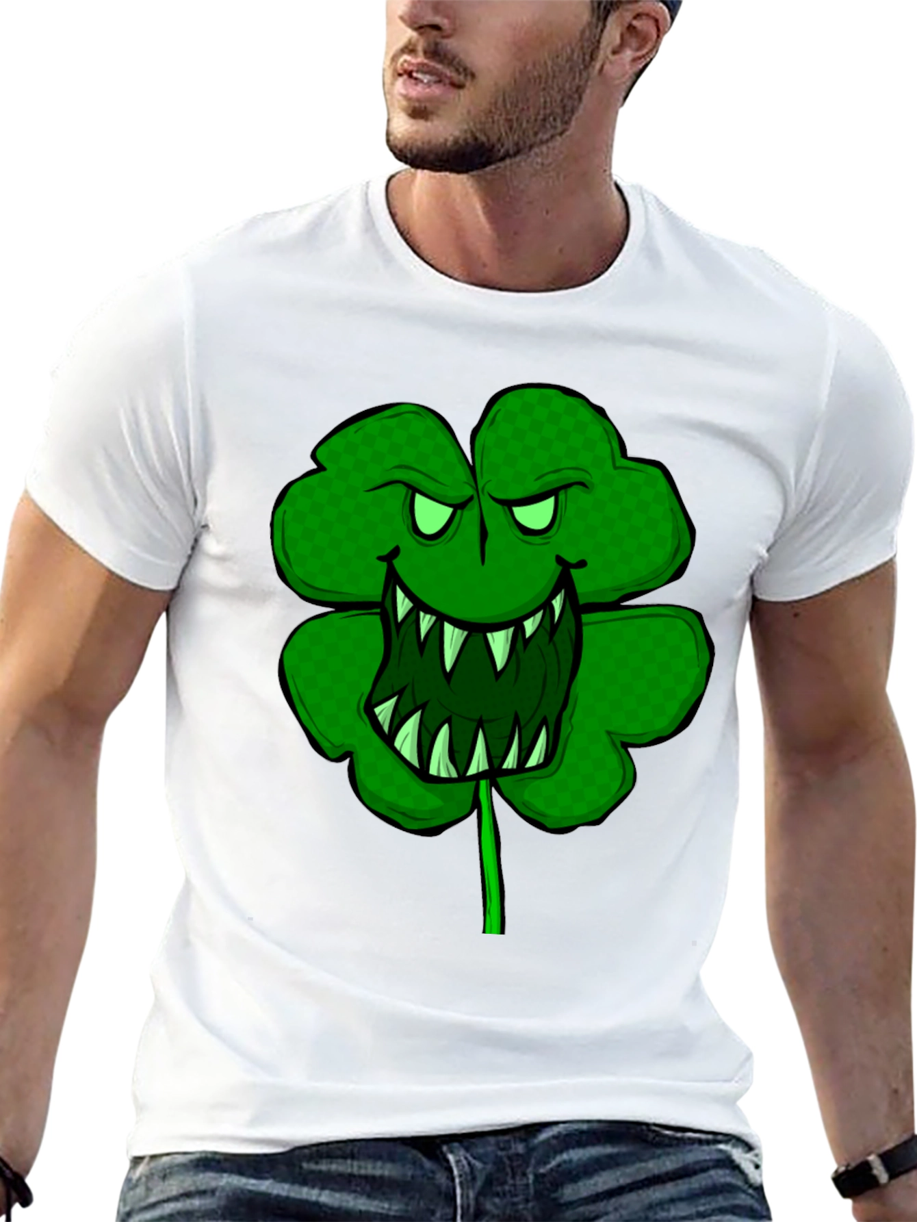 Shamrock Monster Graphic Tee
