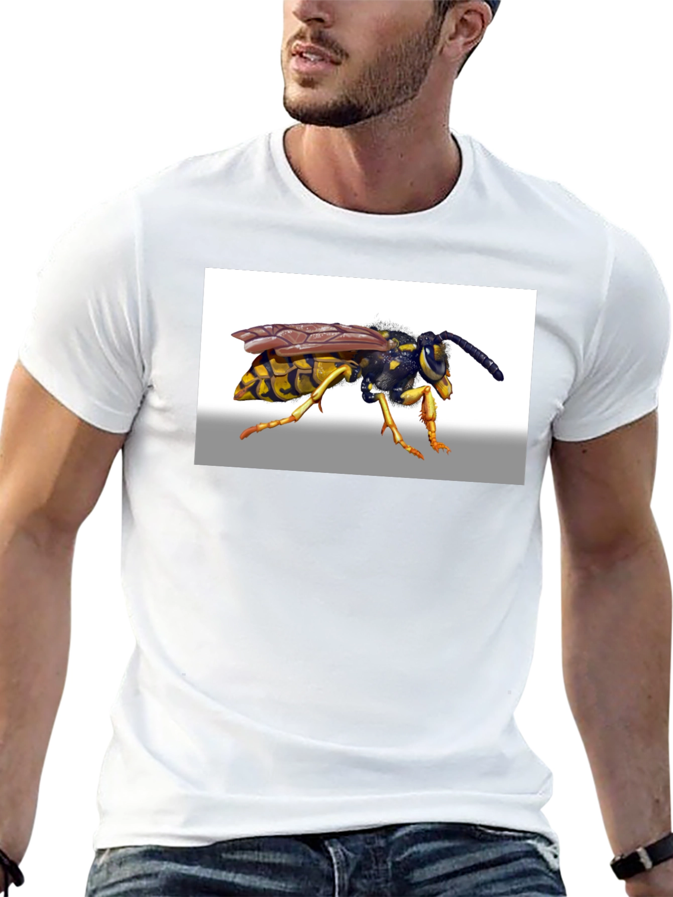 Wasp Graphic Tee - Black