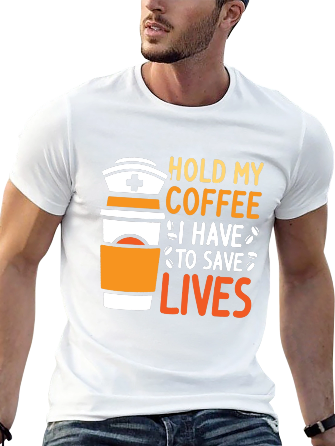 Hold My Coffee Nurse T-Shirt
