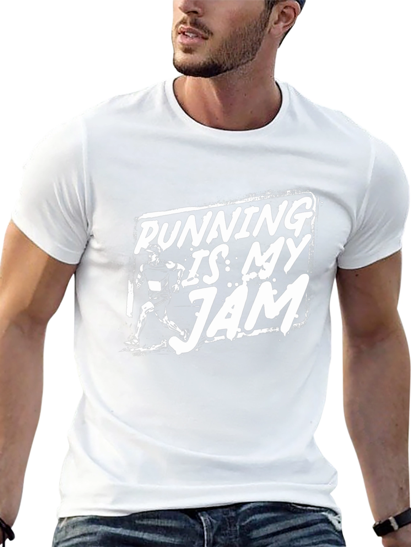 Running is My Jam Graphic Tee