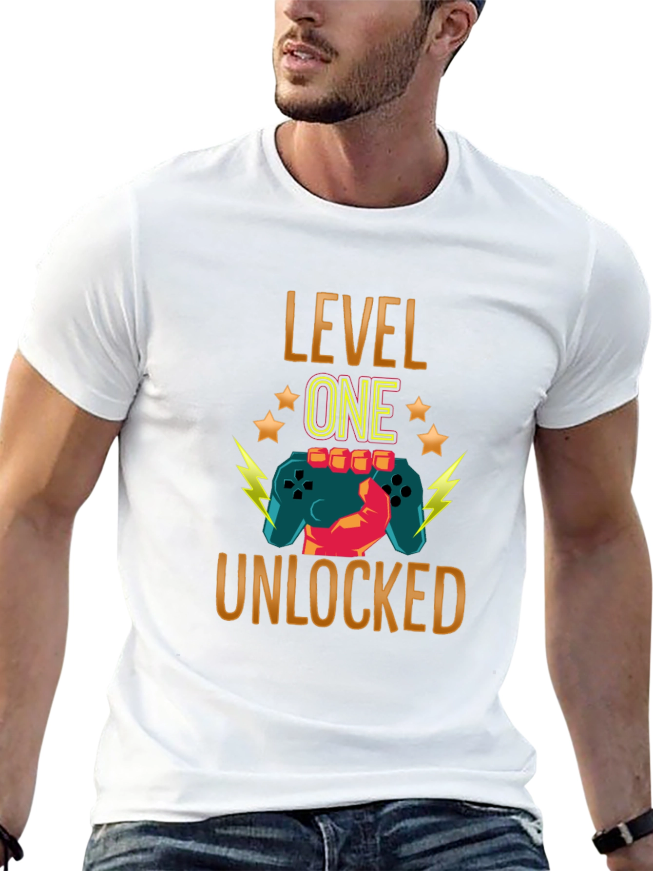 Level One Unlocked Gamer T-Shirt