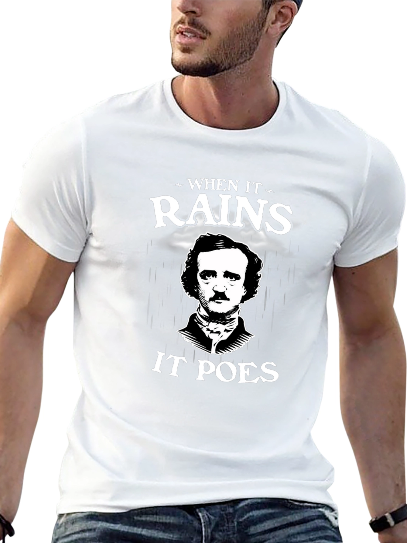 When It Rains It Poes T-Shirt