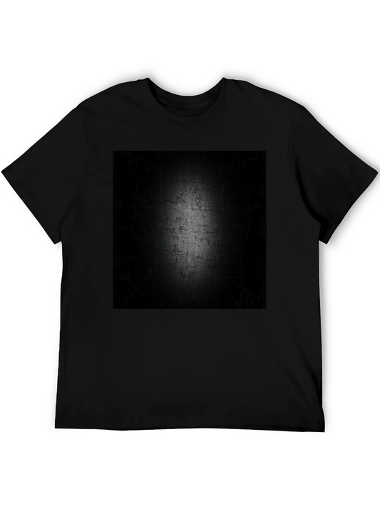 Abstract Dark Texture Graphic Tee - Modern Mens T-Shirt