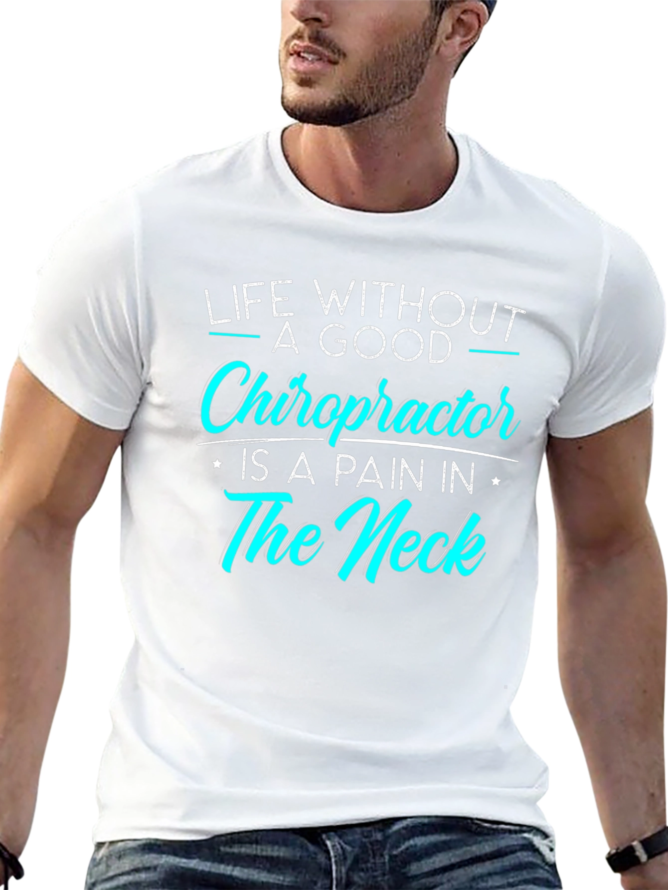 Chiropractor Pain T-Shirt - Black