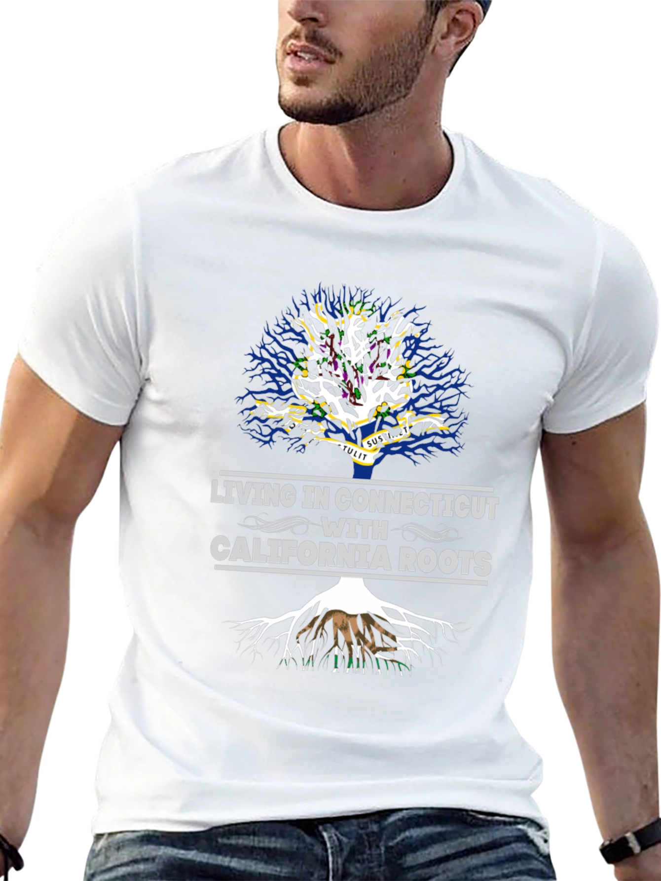 Connecticut Living California Roots Graphic Tee