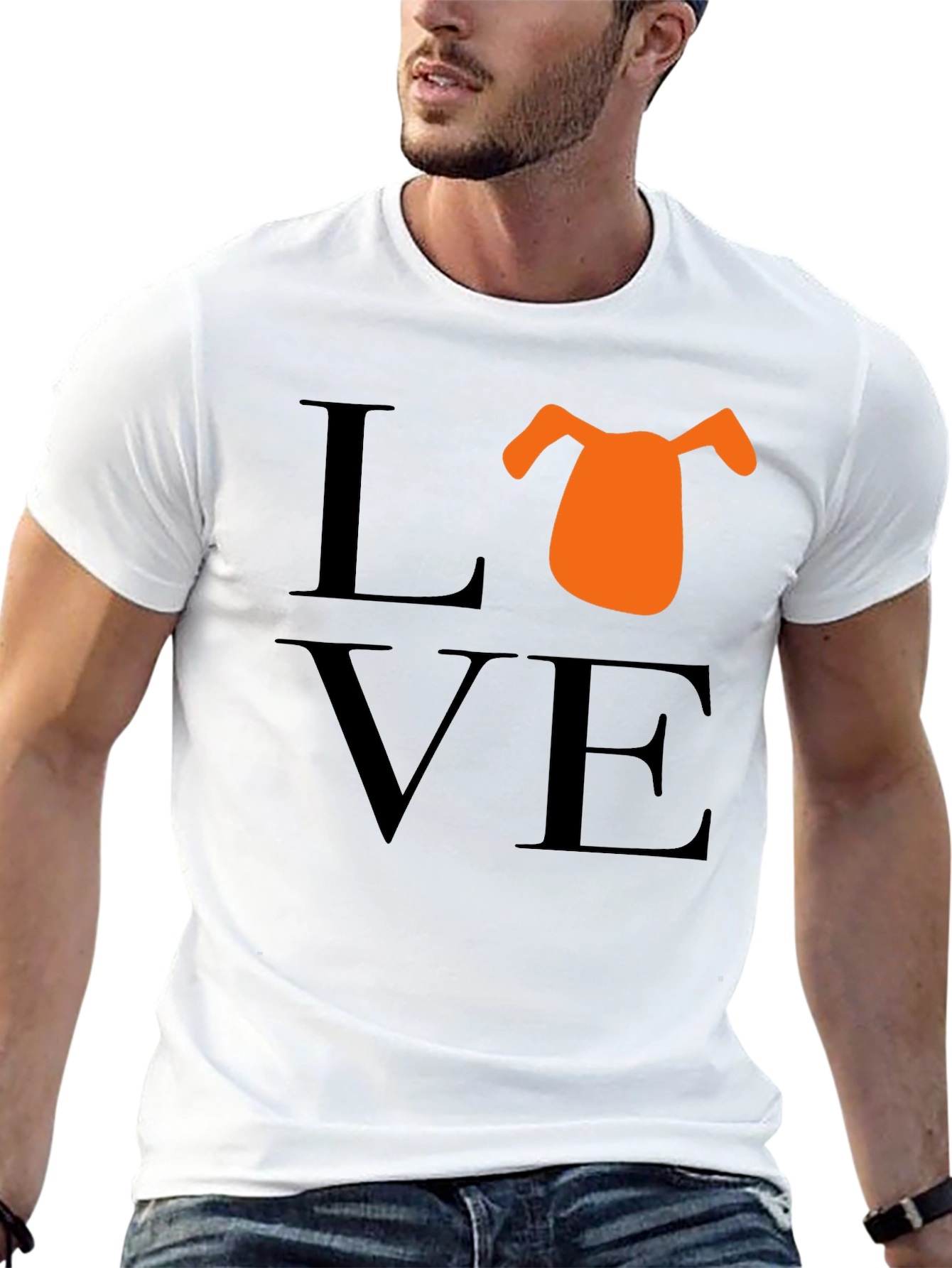 Love Dog T-Shirt - Cute Pet Lover Tee