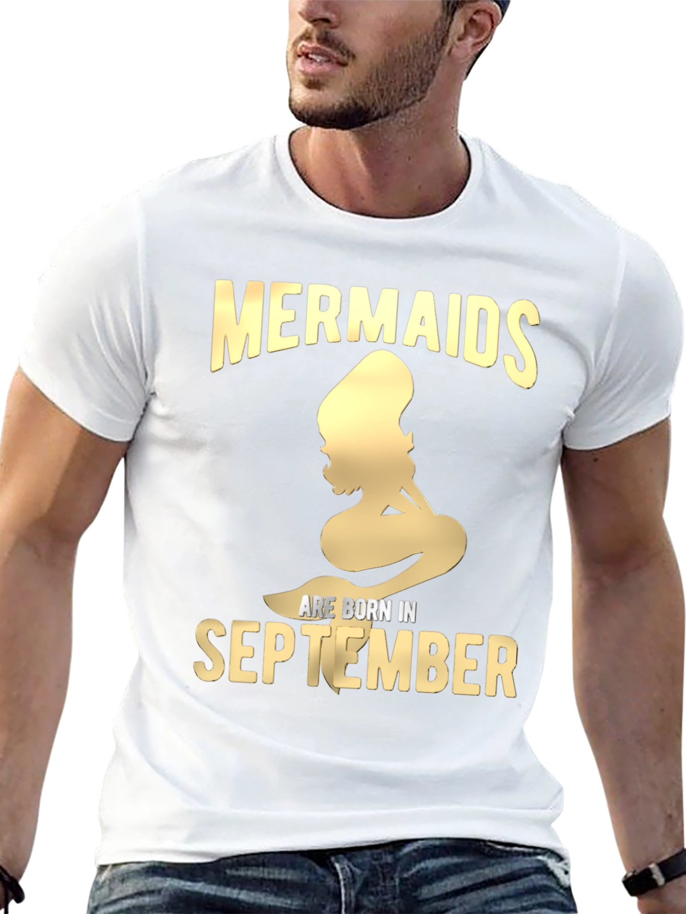 Mermaids are Born in September T-Shirt