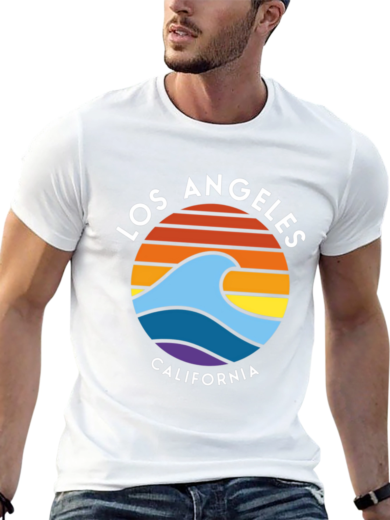 Los Angeles California Graphic Tee - Coastal Vibe