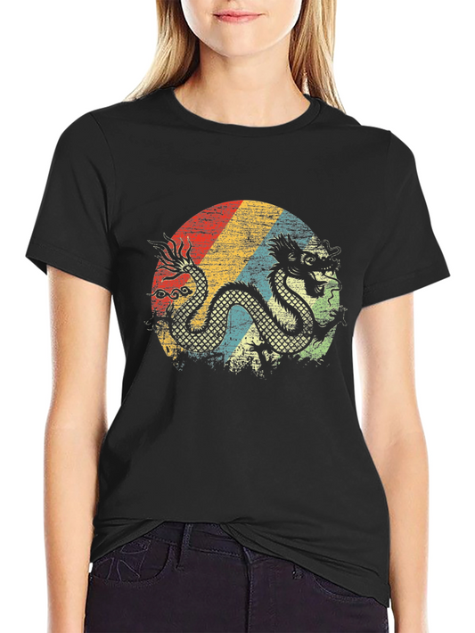 Retro Dragon Graphic Tee