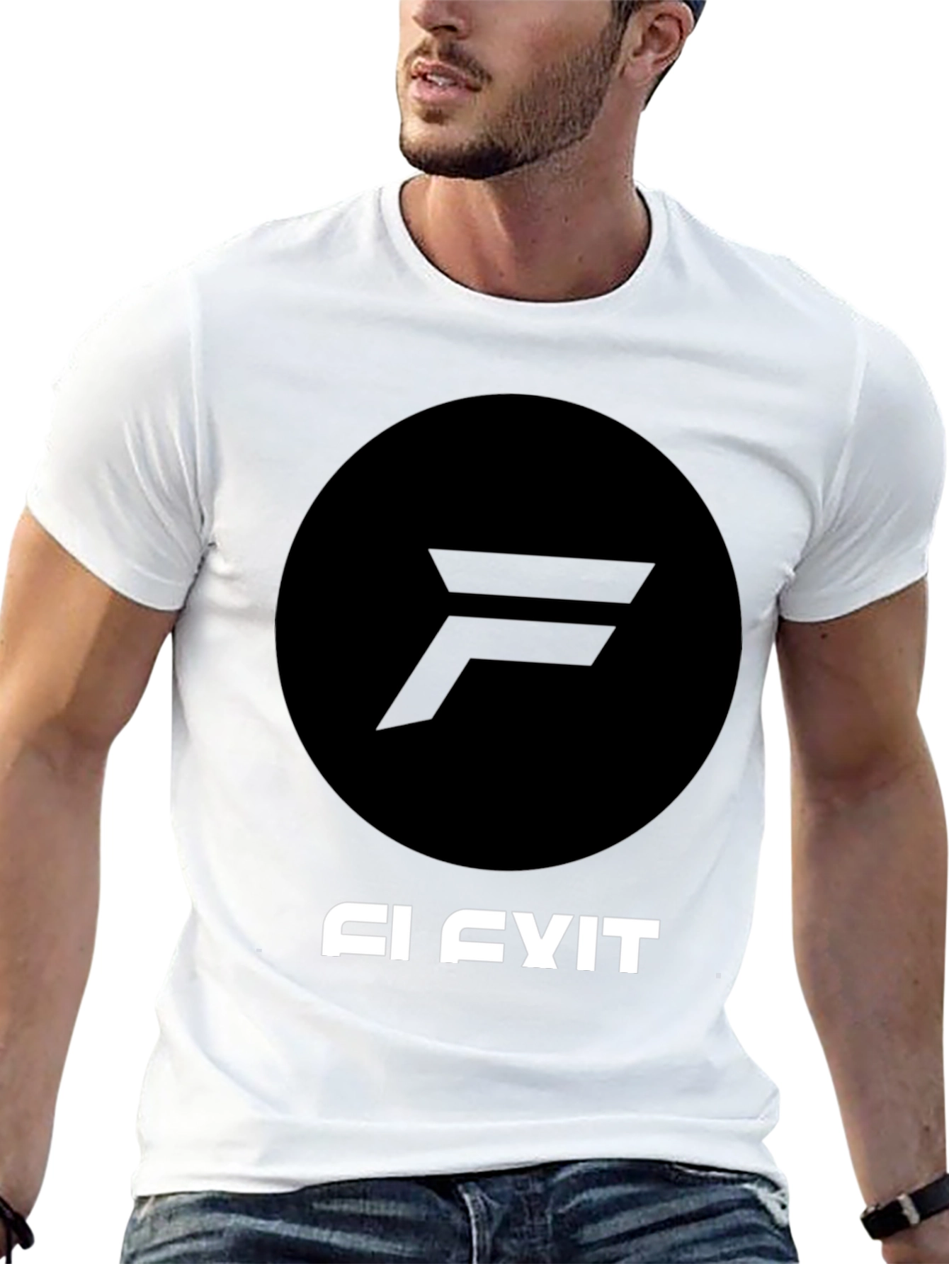 Elevate Exit Black Graphic Tee